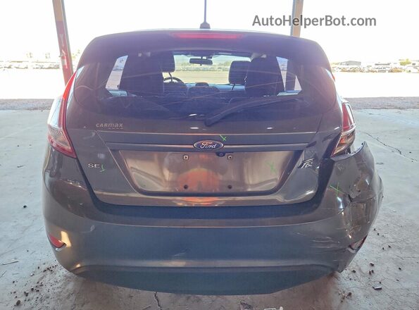 3FADP4EJ6KM141490 2019 FORD FIESTA Gray Вид ззаду