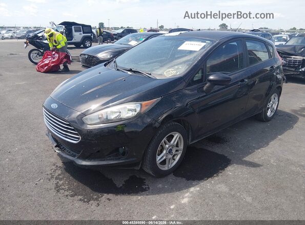 3FADP4EJ7HM116011 2017 FORD FIESTA Black Vista tres cuartos delantera izquierda