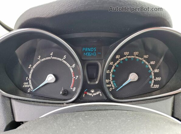 3FADP4EJ7HM129860 2017 FORD FIESTA White Սարքավորումների վահանակի տեսք