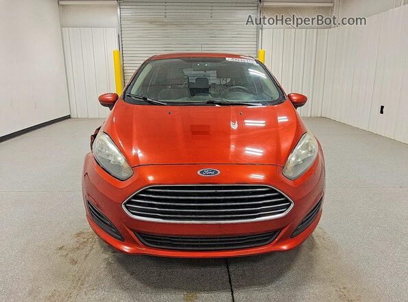 3FADP4EJ7JM136622 2018 FORD FIESTA Orange წინა ხედი
