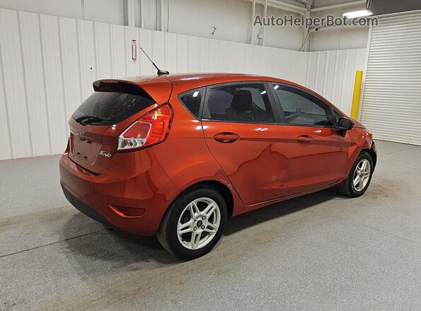 3FADP4EJ7JM136622 2018 FORD FIESTA Orange 