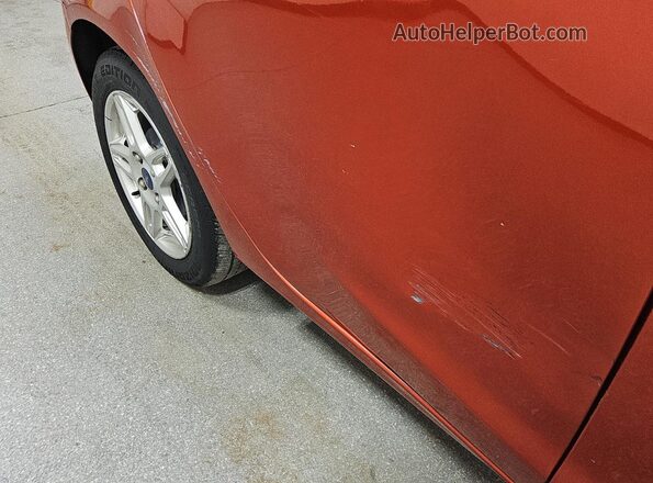 3FADP4EJ7JM136622 2018 FORD FIESTA Orange 