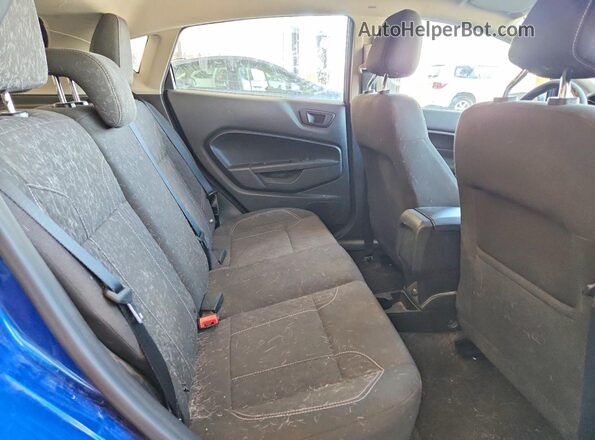 3FADP4EJ7KM112676 2019 FORD FIESTA Blue Вид задніх сидінь