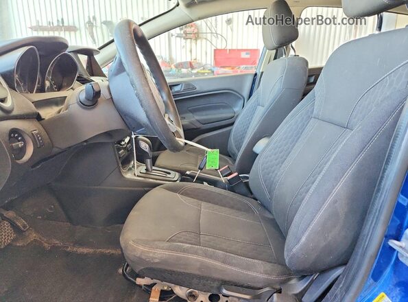 3FADP4EJ7KM112676 2019 FORD FIESTA Blue Вид салону спереду