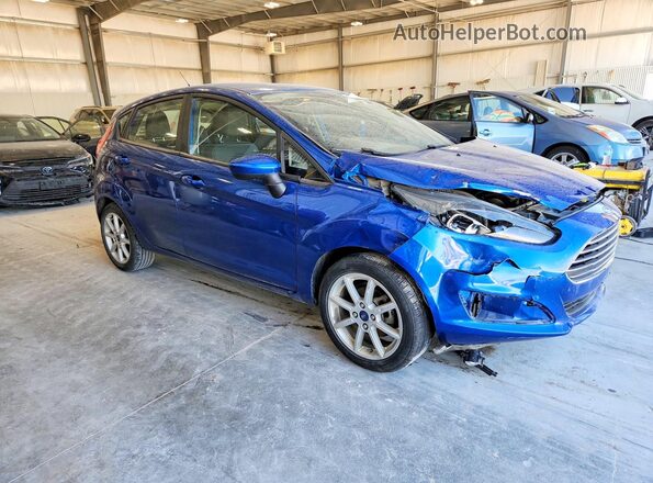 3FADP4EJ7KM112676 2019 FORD FIESTA Blue Передня права чверть