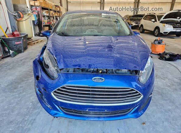 3FADP4EJ7KM112676 2019 FORD FIESTA Blue Вид спереду