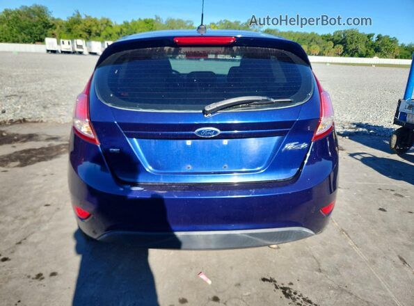3FADP4EJ8GM112466 2016 FORD FIESTA Blue უკანა ხედი