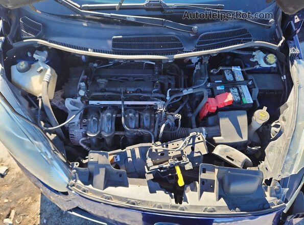 3FADP4EJ8GM112466 2016 FORD FIESTA Blue უკანა სალონის ხედი