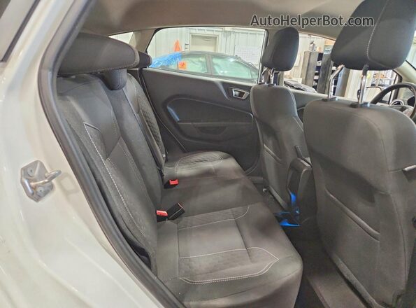 3FADP4EJ8GM175390 2016 FORD FIESTA White Вид задніх сидінь
