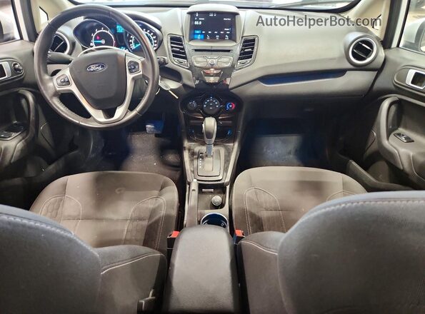 3FADP4EJ8GM175390 2016 FORD FIESTA White Вид панелі приладів