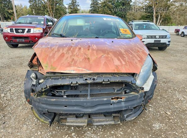 3FADP4EJ8HM100058 2017 FORD FIESTA Orange 