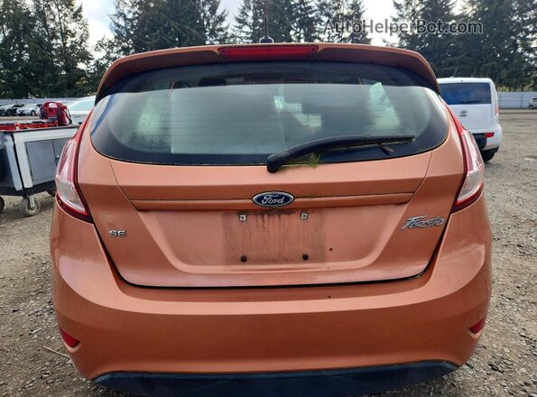 3FADP4EJ8HM100058 2017 FORD FIESTA Orange 