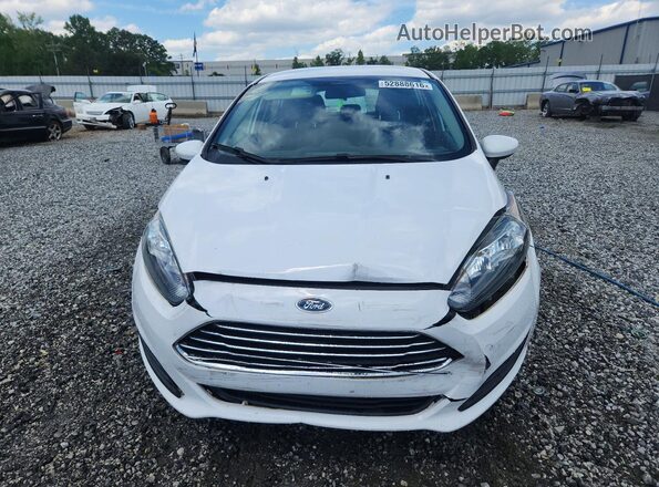 3FADP4EJ8KM120673 2019 FORD FIESTA White Front view