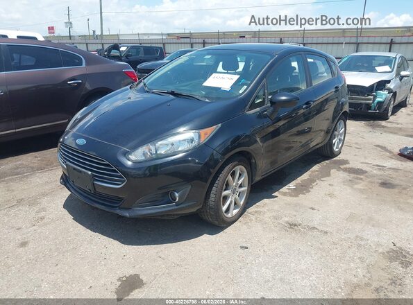 3FADP4EJ8KM136808 2019 FORD FIESTA Черный Передняя левая четверть