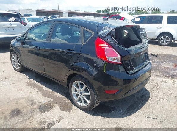 3FADP4EJ8KM136808 2019 FORD FIESTA Черный Задняя левая четверть