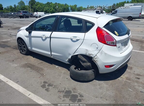 3FADP4EJ8KM144407 2019 FORD FIESTA White Tył lewy