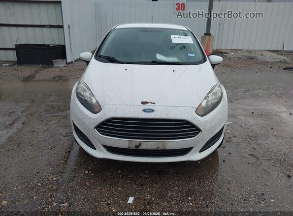 3FADP4EJ8KM152345 2019 FORD FIESTA White Instrument cluster view