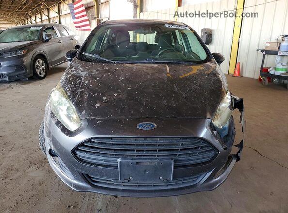 3FADP4EJ9GM156945 2016 FORD FIESTA Серый Вид спереди