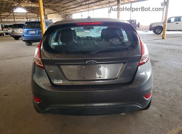 3FADP4EJ9GM156945 2016 FORD FIESTA Серый Вид сзади