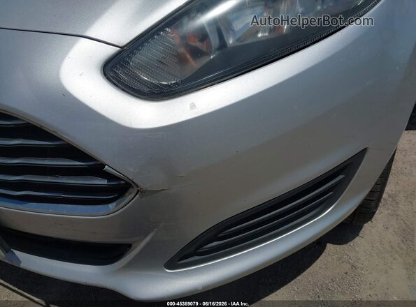 3FADP4EJ9JM122138 2018 FORD FIESTA Silver 