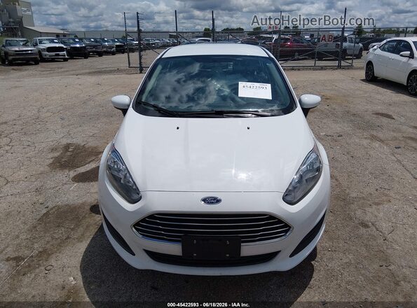 3FADP4EJ9JM145869 2018 FORD FIESTA White ხელსაწყოთა პანელის ხედი