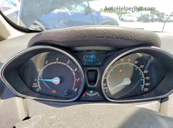 3FADP4EJ9KM129351 2019 FORD FIESTA Black ხელსაწყოთა პანელის ხედი