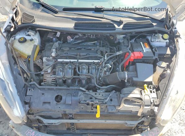 3FADP4EJ9KM136820 2019 FORD FIESTA Белый Вид задней части салона