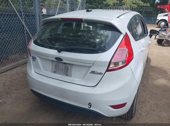 3FADP4EJ9KM161894 2019 FORD FIESTA White Rear right