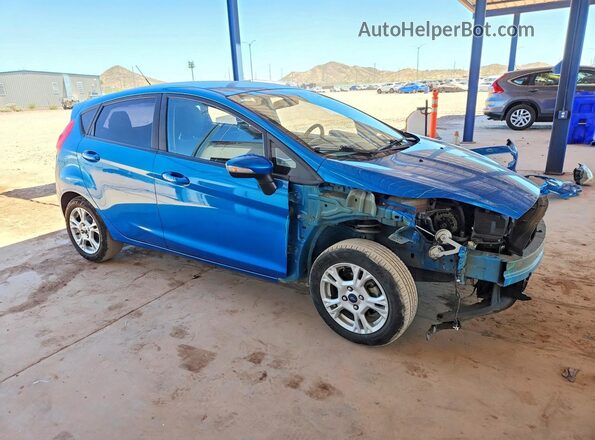 3FADP4EJXGM167906 2016 FORD FIESTA Синий Передняя правая четверть
