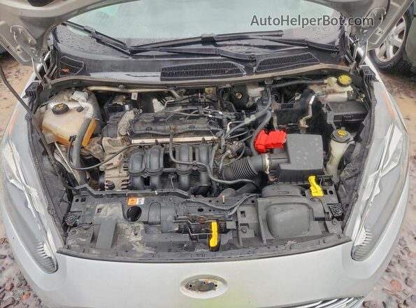 3FADP4EJXHM125429 2017 FORD FIESTA Silver Rear interior view