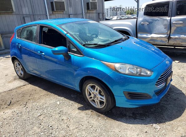 3FADP4EJXHM162190 2017 FORD FIESTA Blue Delantero derecho
