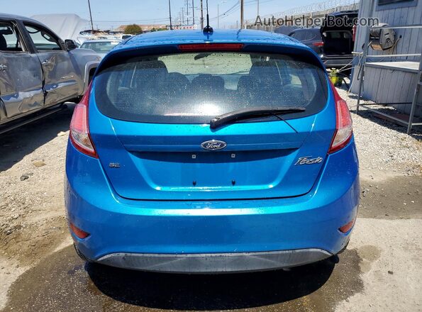 3FADP4EJXHM162190 2017 FORD FIESTA Blue Vista trasera