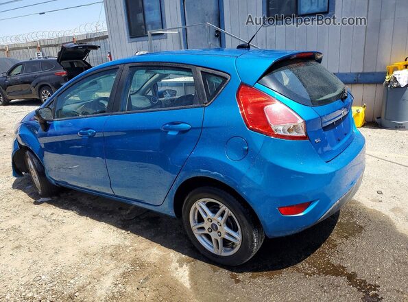 3FADP4EJXHM162190 2017 FORD FIESTA Blue Trasero izquierdo