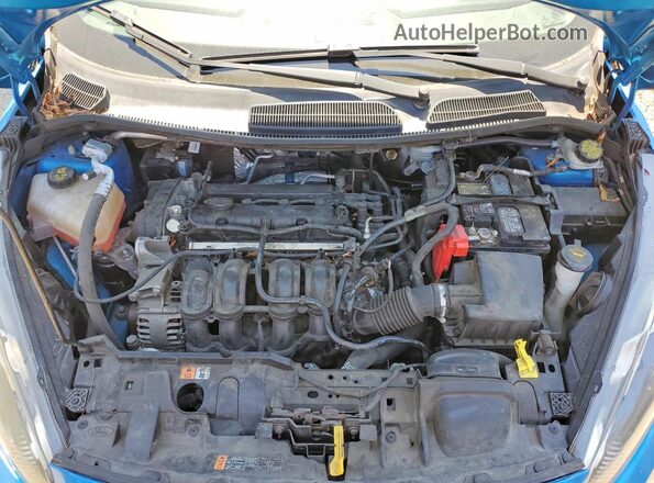 3FADP4EJXHM162190 2017 FORD FIESTA Blue Vista del compartimento del motor