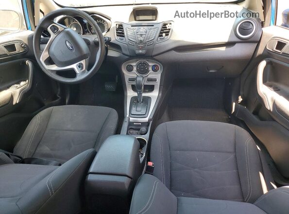 3FADP4EJXHM162190 2017 FORD FIESTA Blue Vista del salpicadero