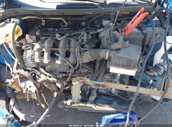 3FADP4EJXJM131995 2018 FORD FIESTA Blue უკანა ხედი