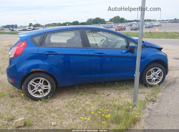 3FADP4EJXJM131995 2018 FORD FIESTA Blue უკანა სალონის ხედი