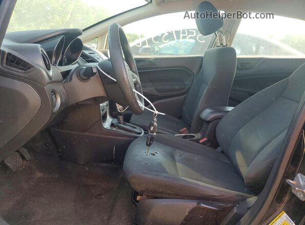 3FADP4EJXJM133326 2018 FORD FIESTA Black Սալոնի դիմացի տեսք