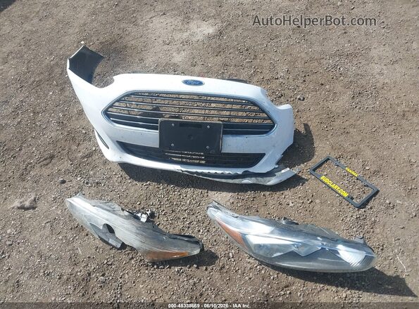 3FADP4EJXKM142612 2019 FORD FIESTA Белый Вид панели приборов