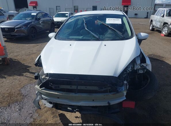 3FADP4EJXKM142612 2019 FORD FIESTA Белый Вид щитка приборов