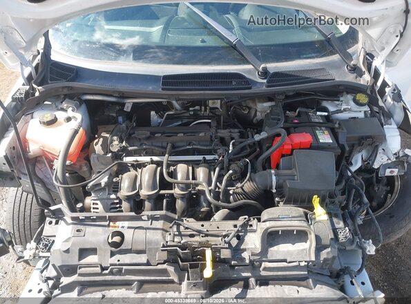 3FADP4EJXKM142612 2019 FORD FIESTA Белый Вид сзади