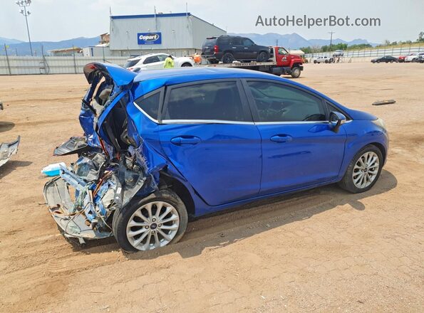 3FADP4FJ1JM139563 2018 FORD FIESTA Blue Հետևի աջ