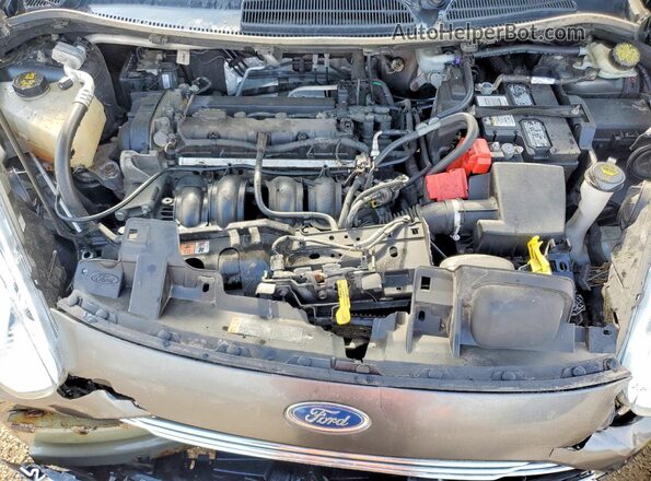 3FADP4FJ6GM156643 2016 FORD FIESTA Серый Вид задней части салона