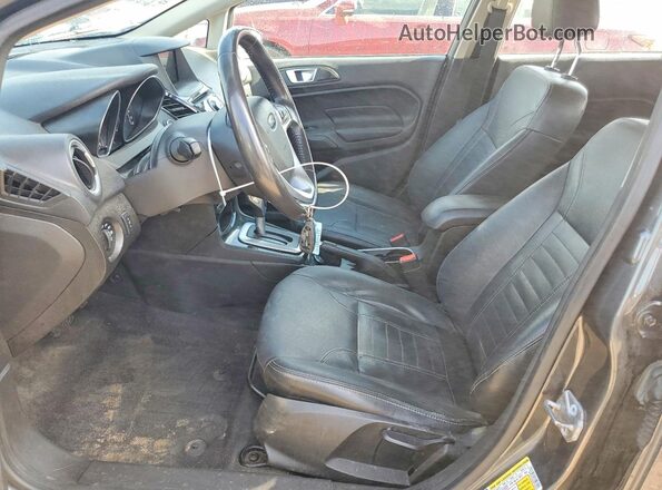 3FADP4FJ6GM156643 2016 FORD FIESTA Серый Вид салона спереди