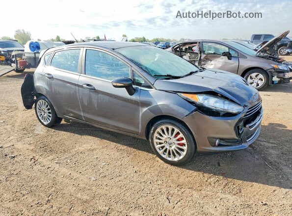 3FADP4FJ6GM156643 2016 FORD FIESTA Серый Передняя правая четверть