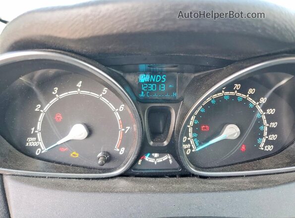 3FADP4FJ6GM156643 2016 FORD FIESTA Серый Вид щитка приборов