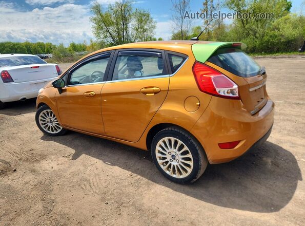 3FADP4FJ6GM194860 2016 FORD FIESTA Orange Rear left