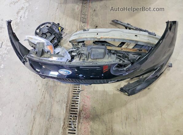 3FADP4GX0GM207864 2016 FORD FIESTA Black Vista del compartimento del motor