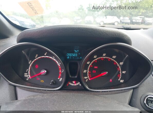 3FADP4GX0HM152947 2017 FORD FIESTA Gray Widok tylnych siedzeń