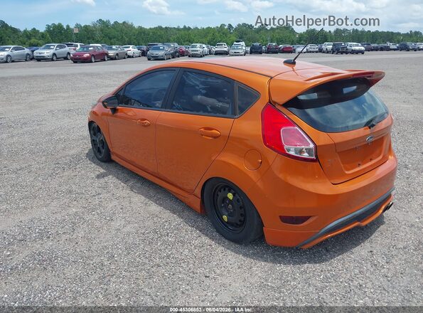 3FADP4GX1HM116913 2017 FORD FIESTA Оранжевый Задняя левая четверть